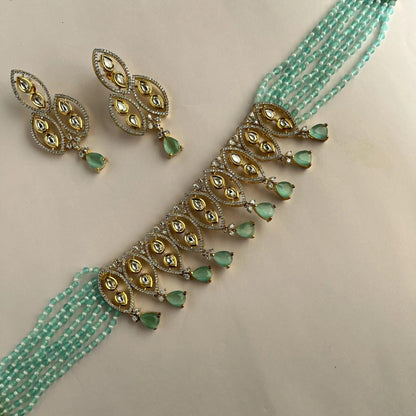Kundan Necklace Set 1028 - Jewelit