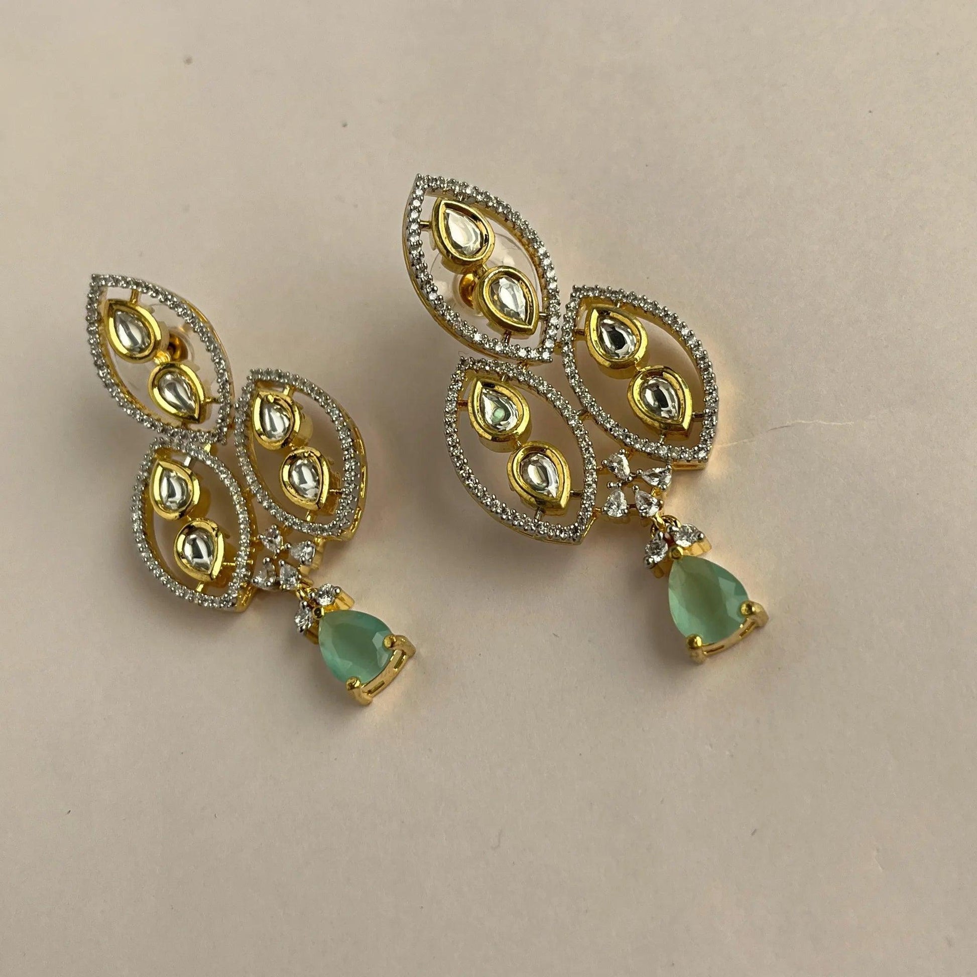 Kundan Necklace Set 1028 - Jewelit