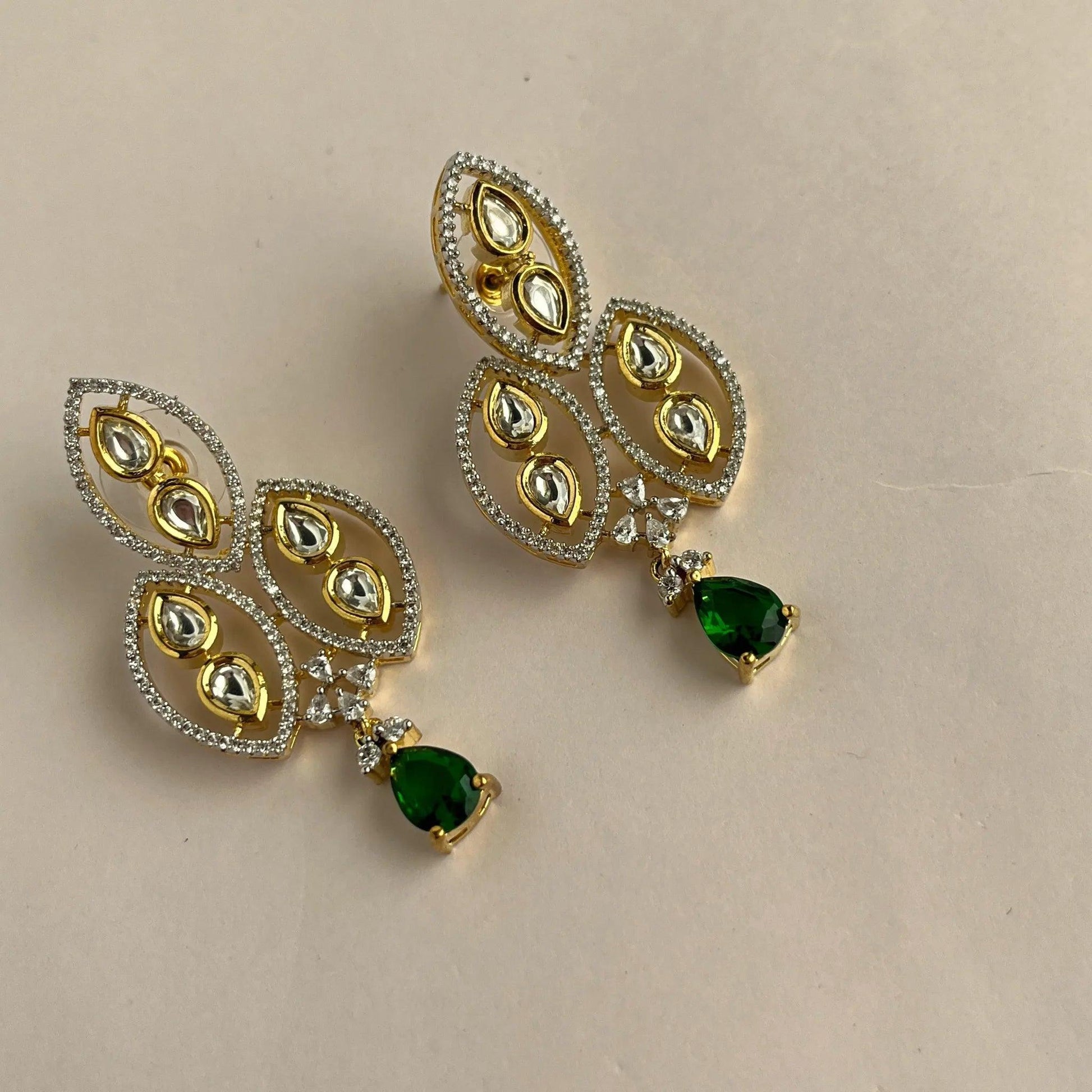 Kundan Necklace Set 1028 - Jewelit