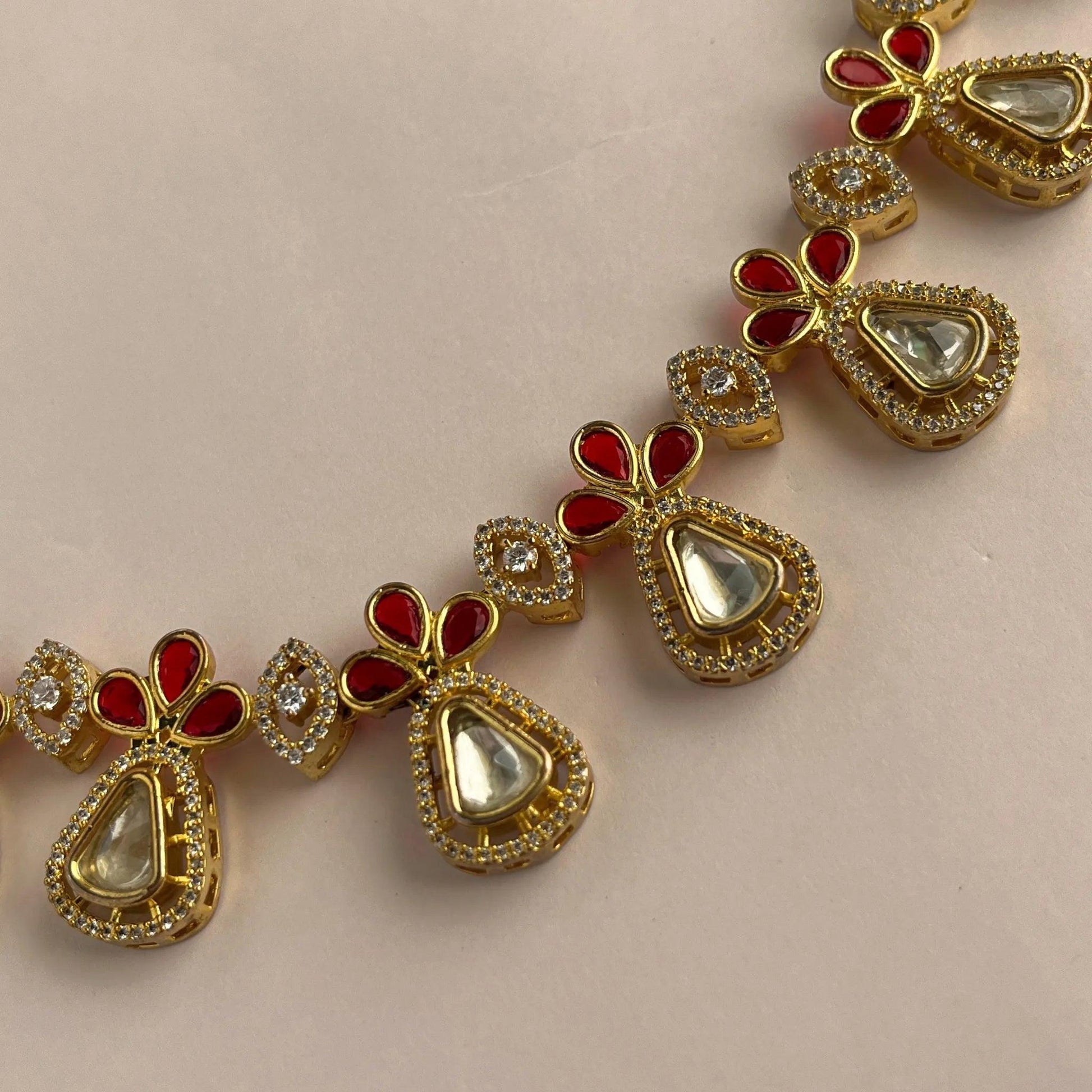 Kundan Necklace Set 1032 - Jewelit