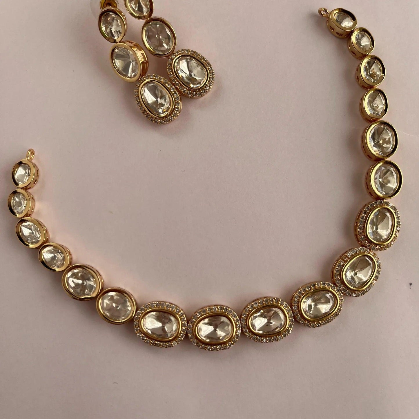 Kundan Necklace Set 1005 - Jewelit