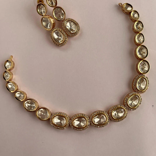 Kundan Necklace Set 1005 - Jewelit