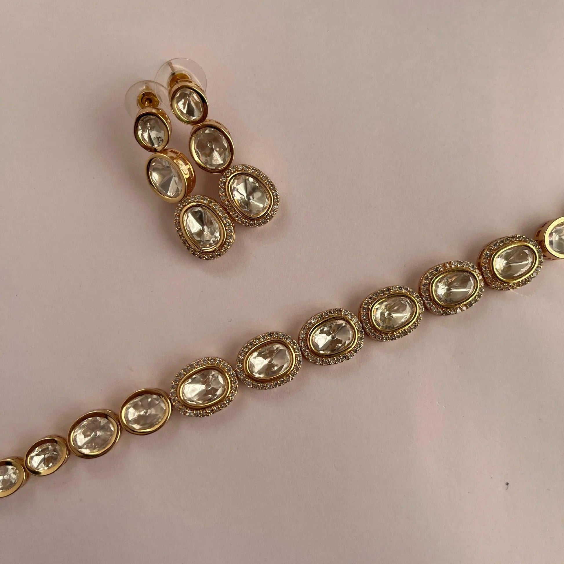 Kundan Necklace Set 1005 - Jewelit