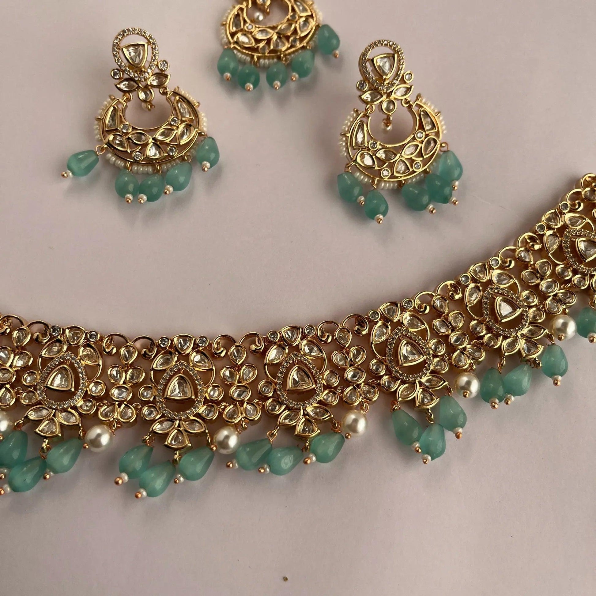 Kundan Necklace Set 1001 - Jewelit