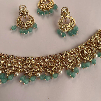 Kundan Necklace Set 1001 - Jewelit