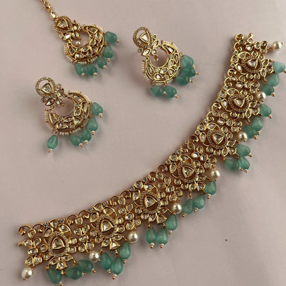 Kundan Necklace Set 1001 - Jewelit