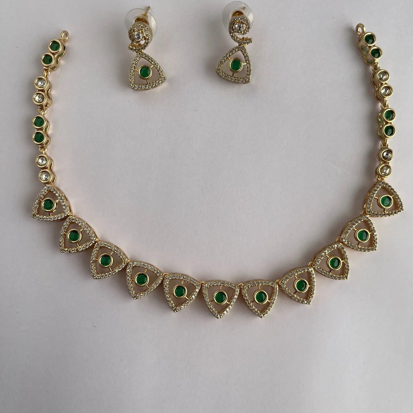 Kundan Necklace Set 1018 - Jewelit