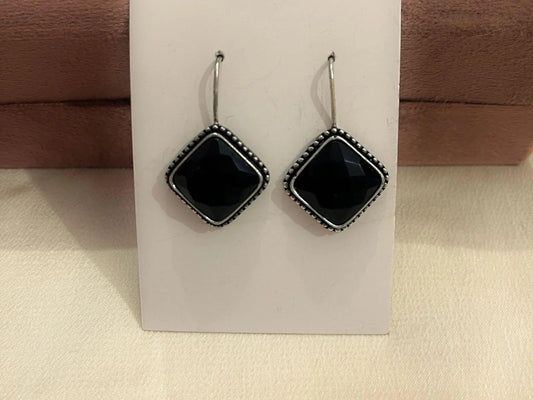 Oxidized Earring 10068