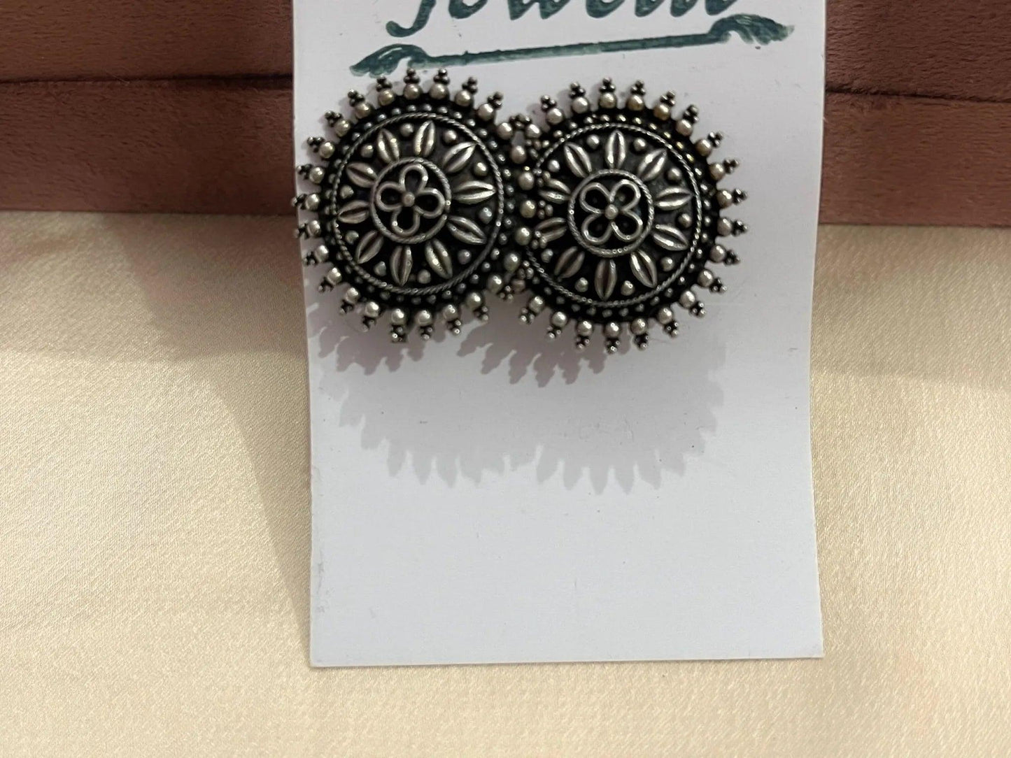 Oxidized Earring 10062