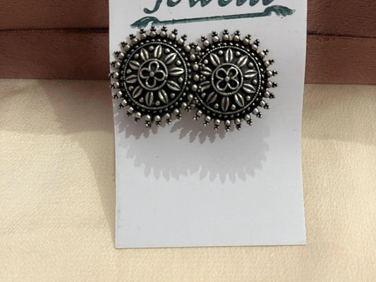 Oxidized Earring 10062