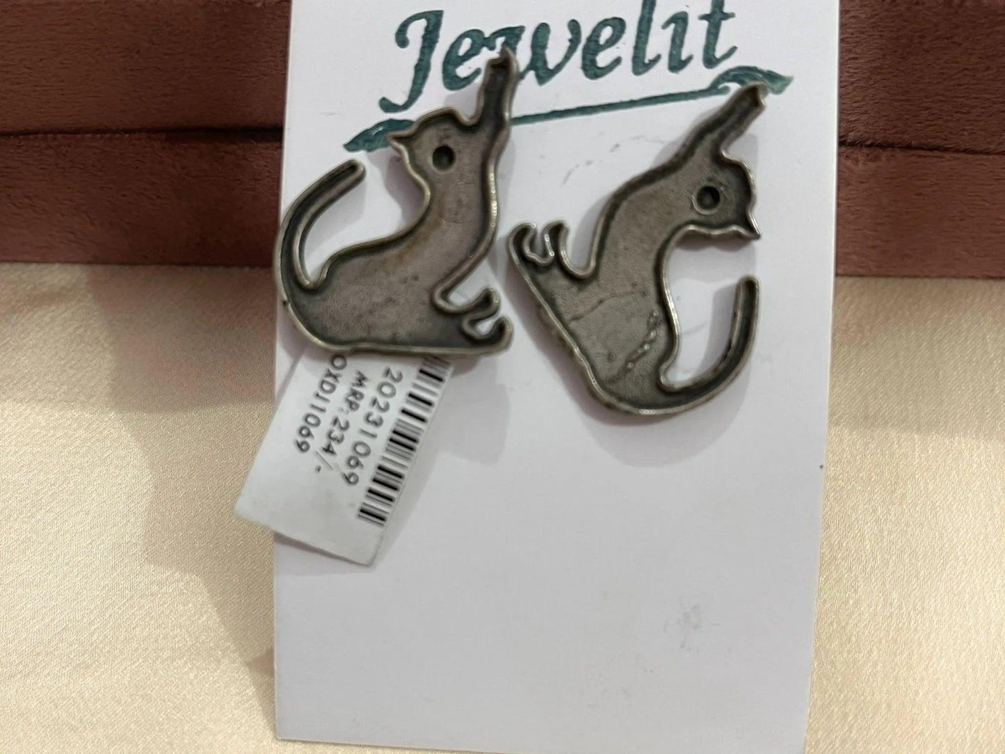 Oxidized Earring 10064