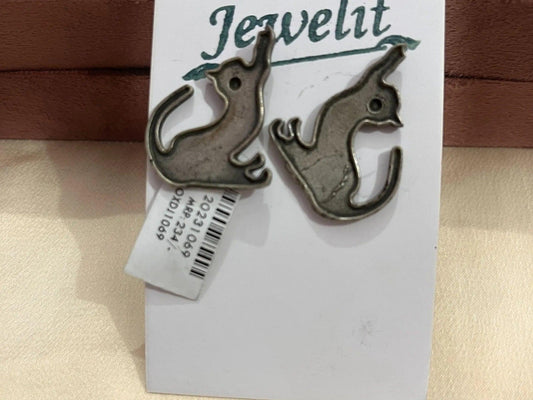 Oxidized Earring 10064