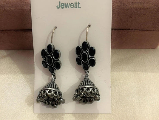 Oxidized Earring 10083