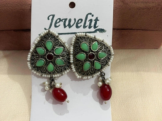 Oxidized Earring 10028 - Jewelit