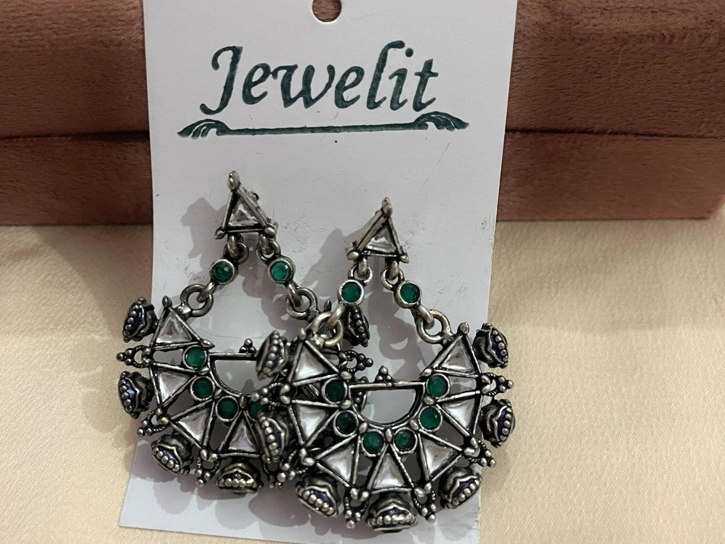 Oxidized Earring 10067