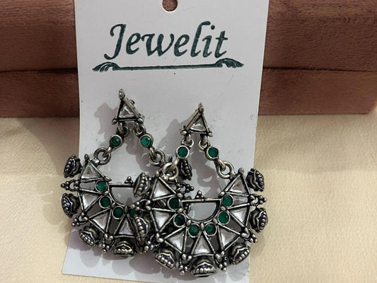 Oxidized Earring 10067