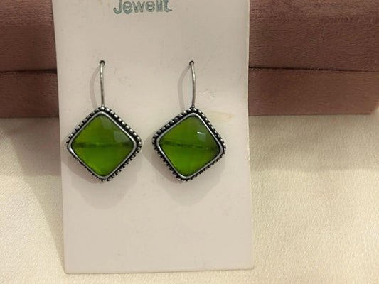Oxidized Earring 10075