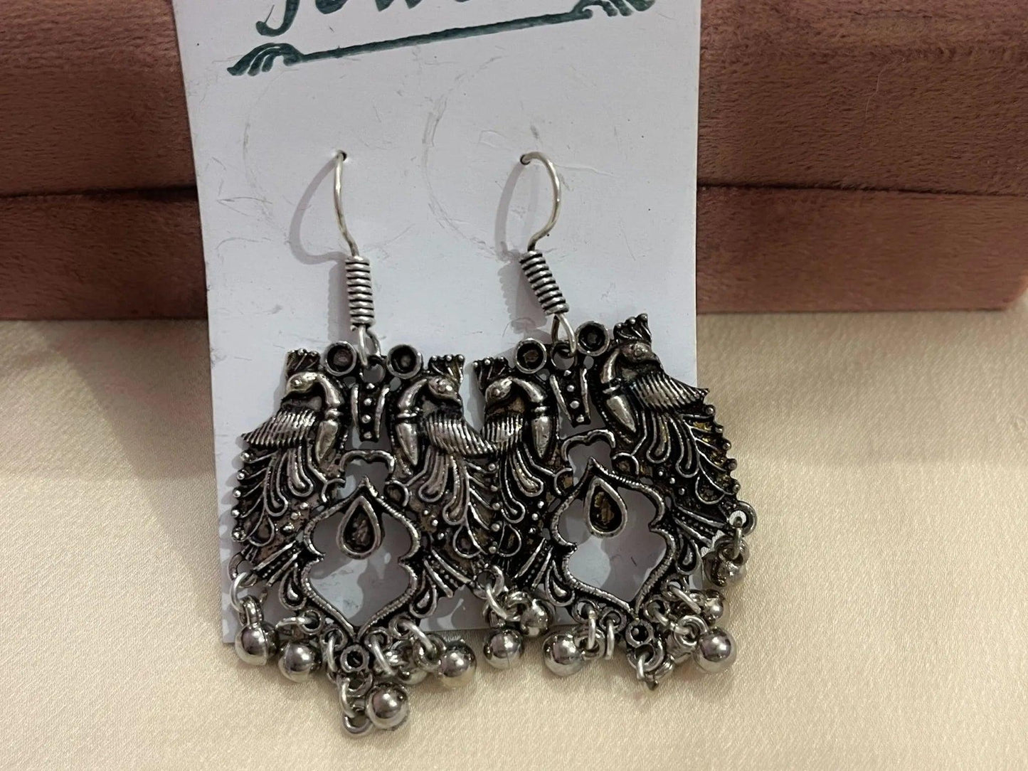 Oxidized Earring 10085