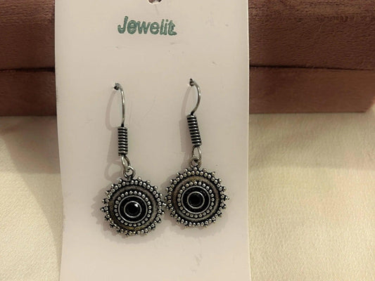 Oxidized Earring 10076
