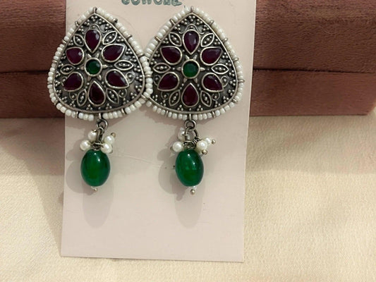 Oxidized Earring 10027 - Jewelit