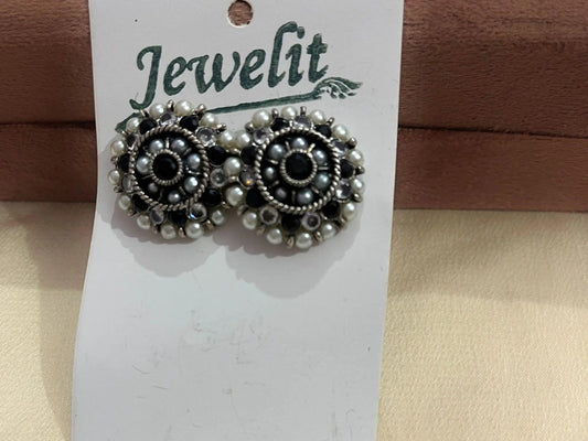 Oxidized Earring 10046