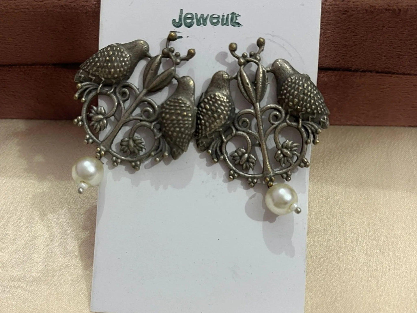 Oxidized Earring 10051