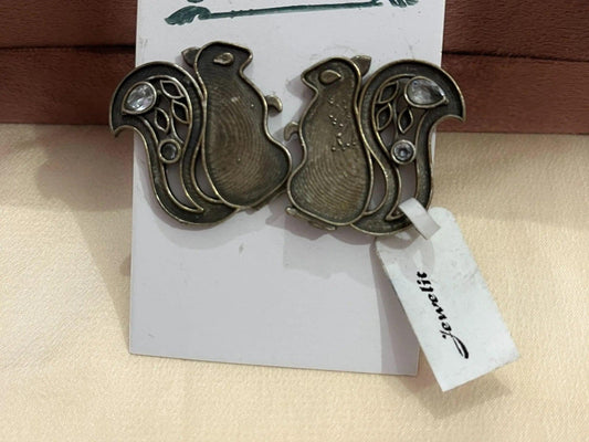 Oxidized Earring 10066