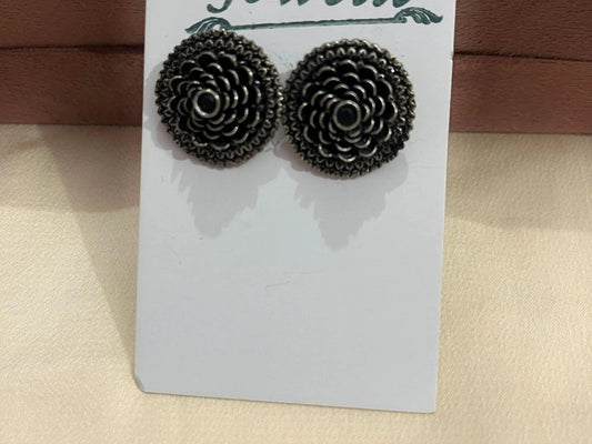 Oxidized Earring 10050