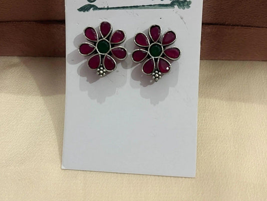 Oxidized Earring 10052