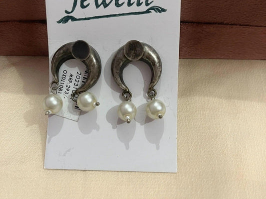 Oxidized Earring 10063