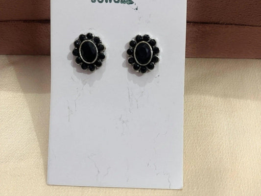 Oxidized Earring 10058