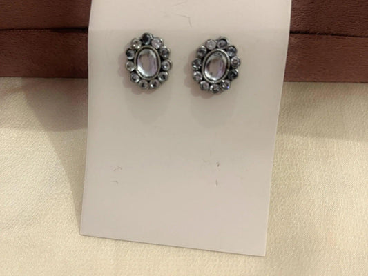 Oxidized Earring 10061