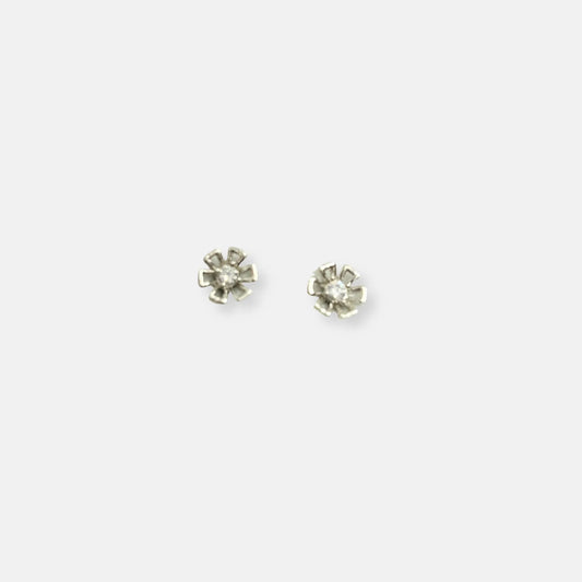 Cubic Zirconia Small Stud Earrings-10043